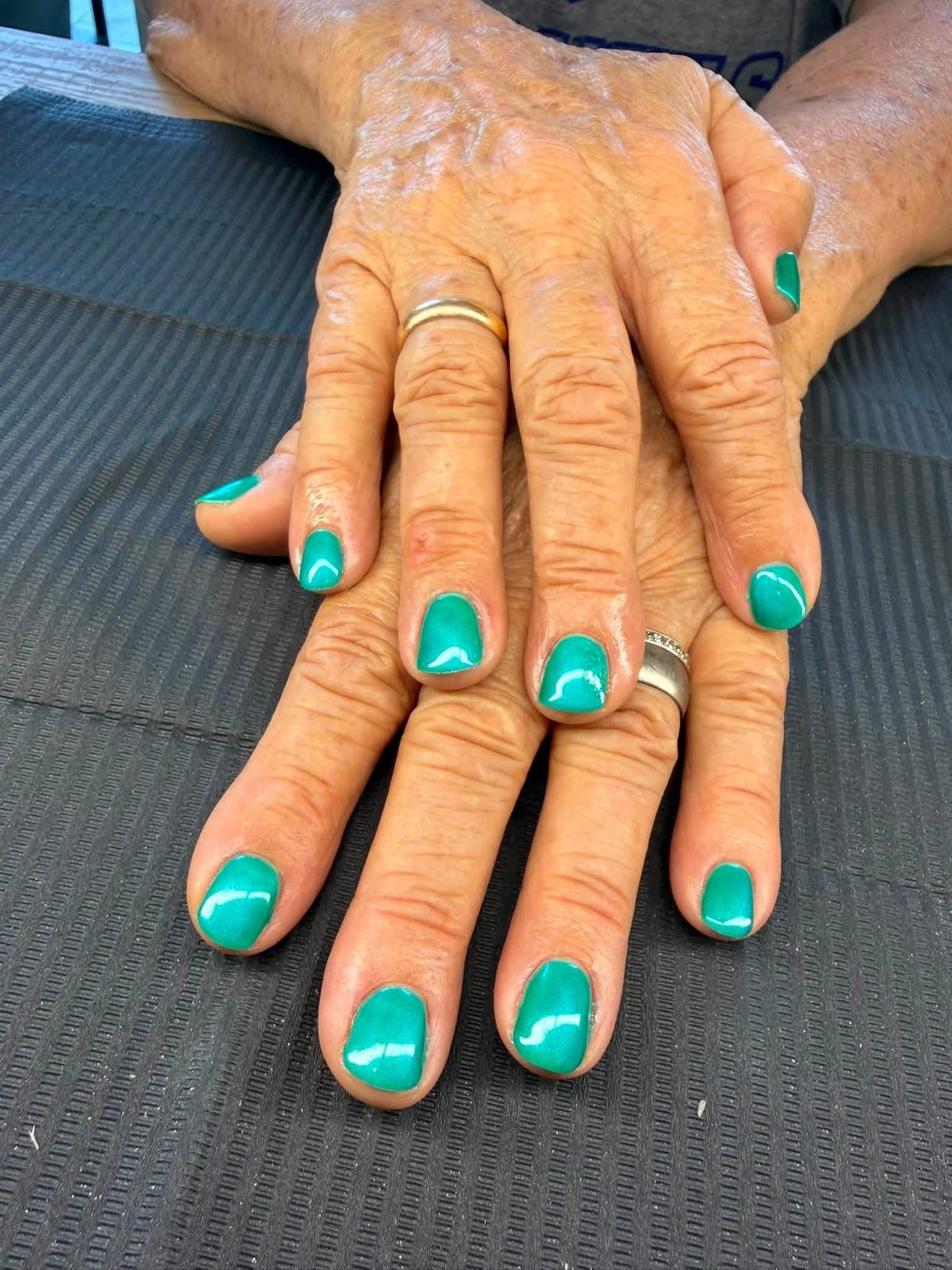 teal solid